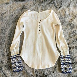 Free People Henley Top NWOT